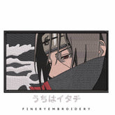 Itachi Naruto Rectangle- Animé  - Embroidery Design - FineryEmbroidery